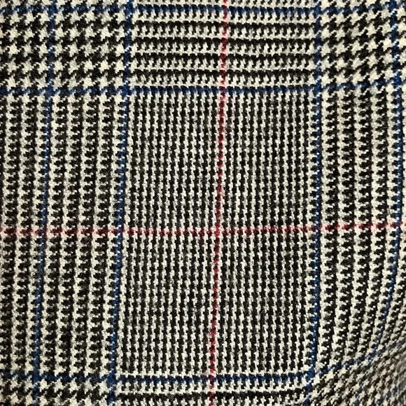 VINTAGE Plaid Menswear Wool Waistcoat Size M - Picture 10 of 15